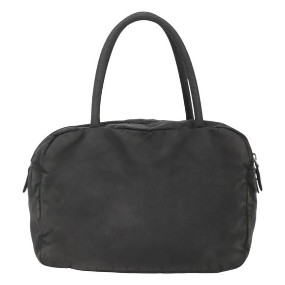 PRADA Hand Bag Nylon Black Silver Auth bs26350 - Picture 3 of 16